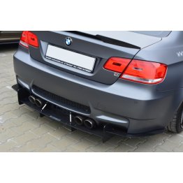 Накладка сплиттер на задний бампер на BMW M3 E92 / E93